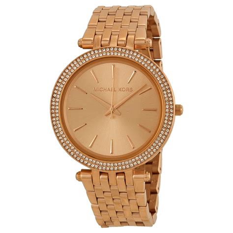 michael kors rose gold watches cheap|michael kors darci mk3192.